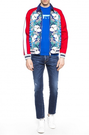 Floral motif jacket, zdjęcie 2 Floral motif jacket od Dsquared2